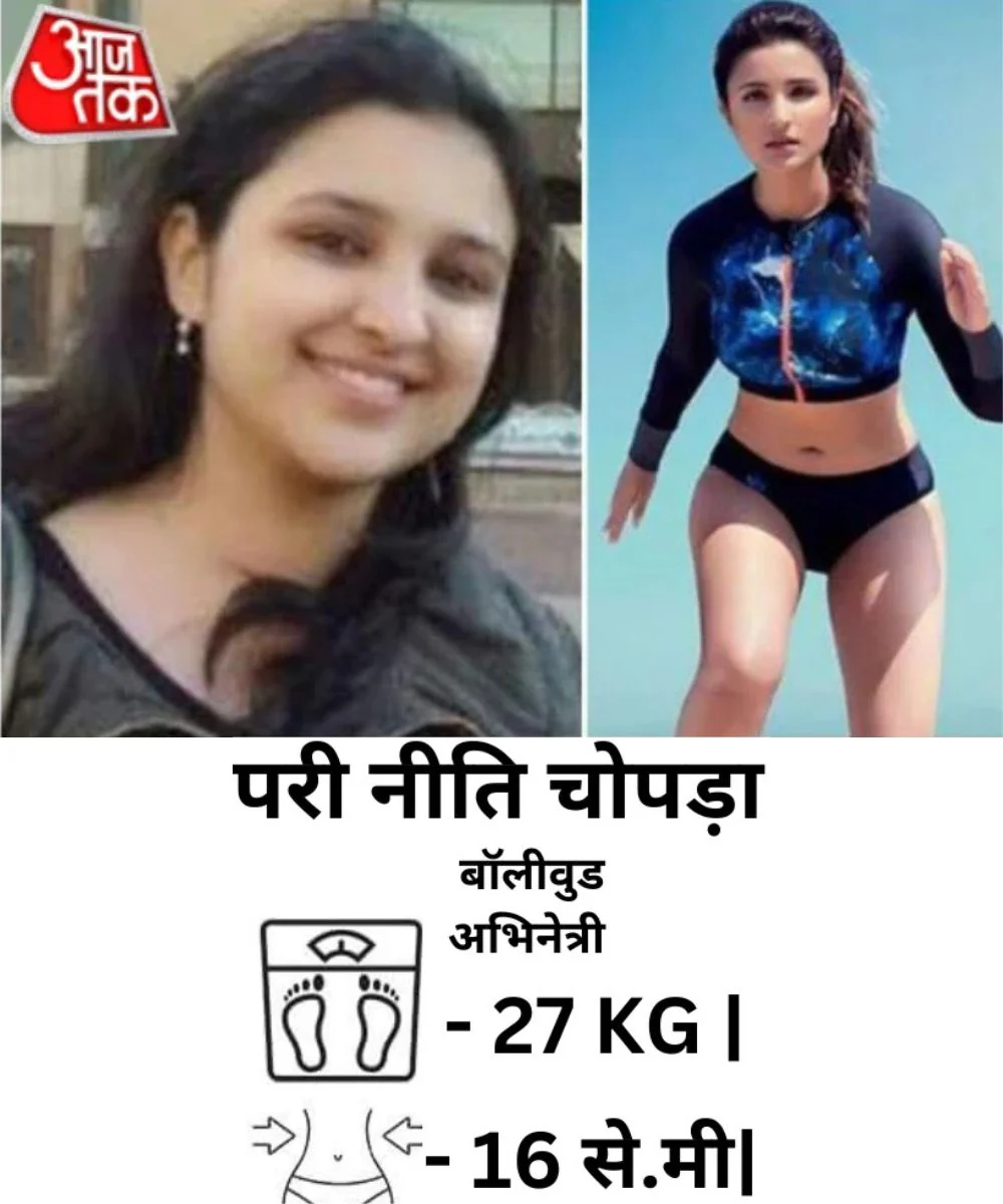 Parineeti Chopra Weight Loss Transformation