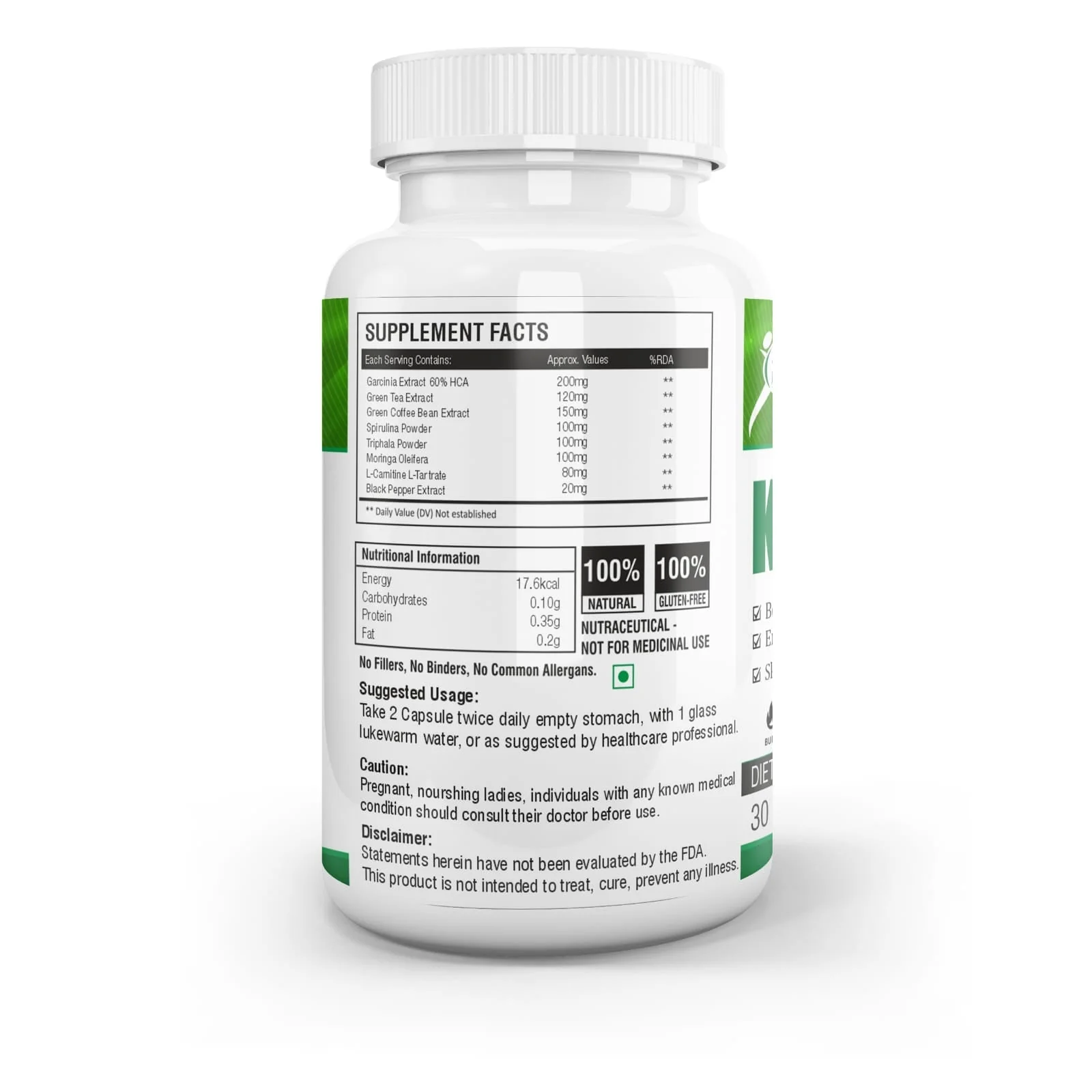KETO 9X - Supplement Facts and Nutritional Information